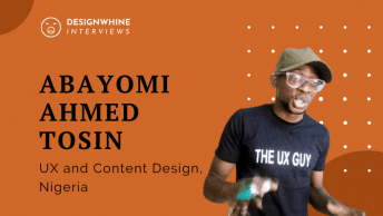 Designwhine Interviews Abayomi Ahmed Tosin