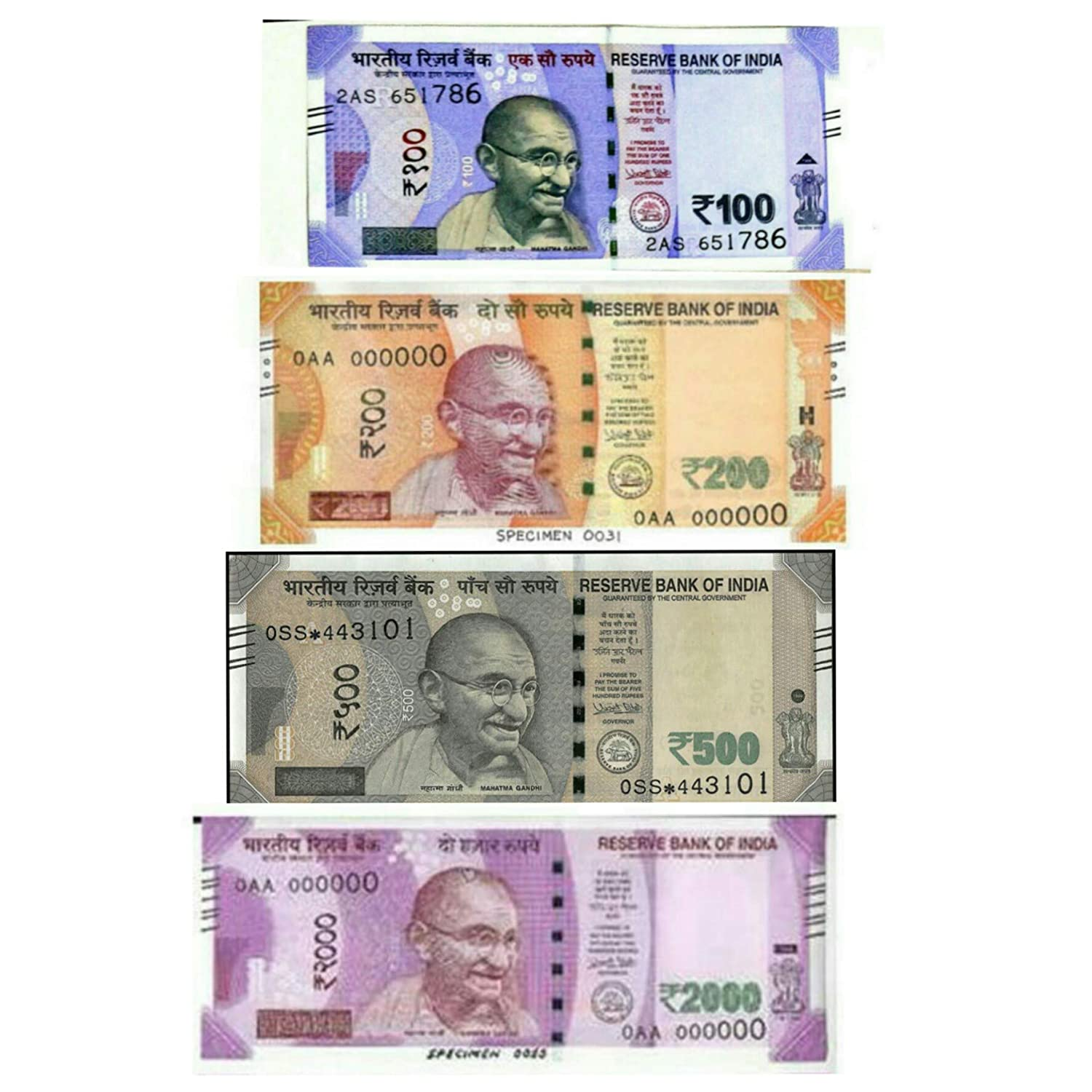 Indian Rupee Notes