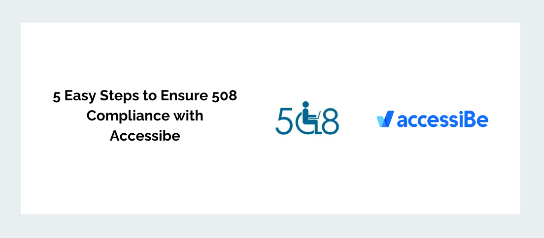 5 Easy Steps To Ensure Website Accessibility With Accessibe Designwhine