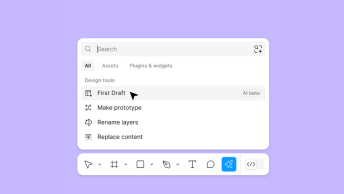 Figma AI - First Draft